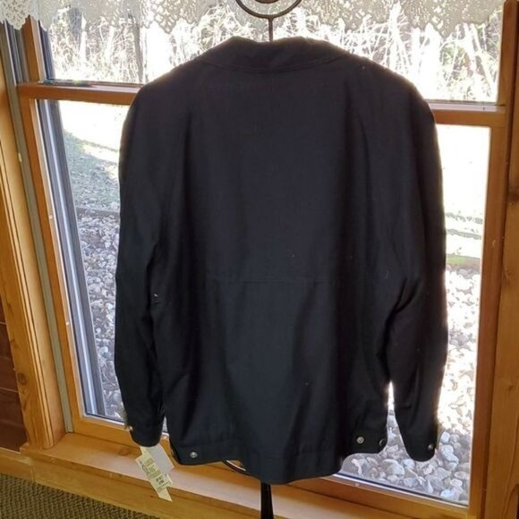 London Fog Lawrence Cinched Removable Insulated Liner Blue Sz. 42R Jacket - Picture 5 of 15